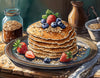 Proteinreiche Haferflocken-Pancakes